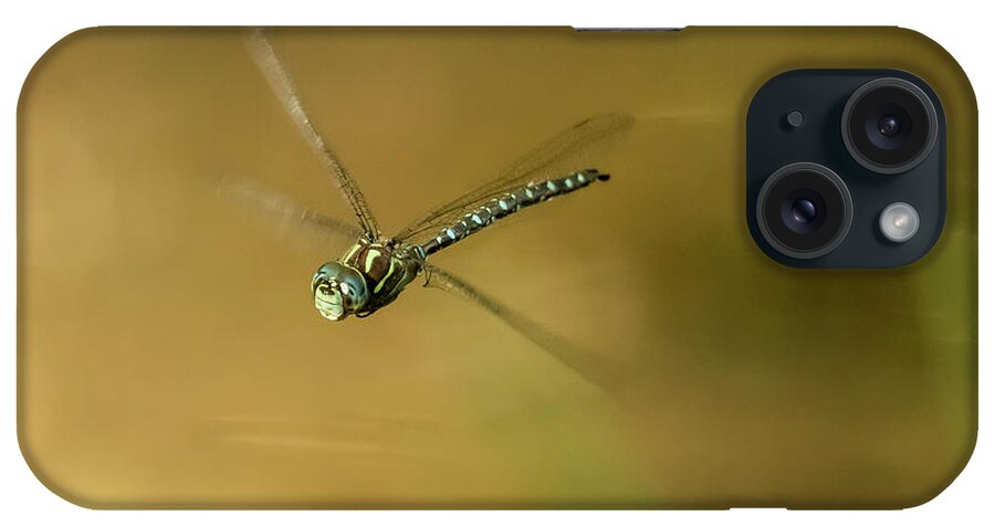 Dragonfly iPhone Case featuring the photograph 4-stroke Flight by Belinda Greb