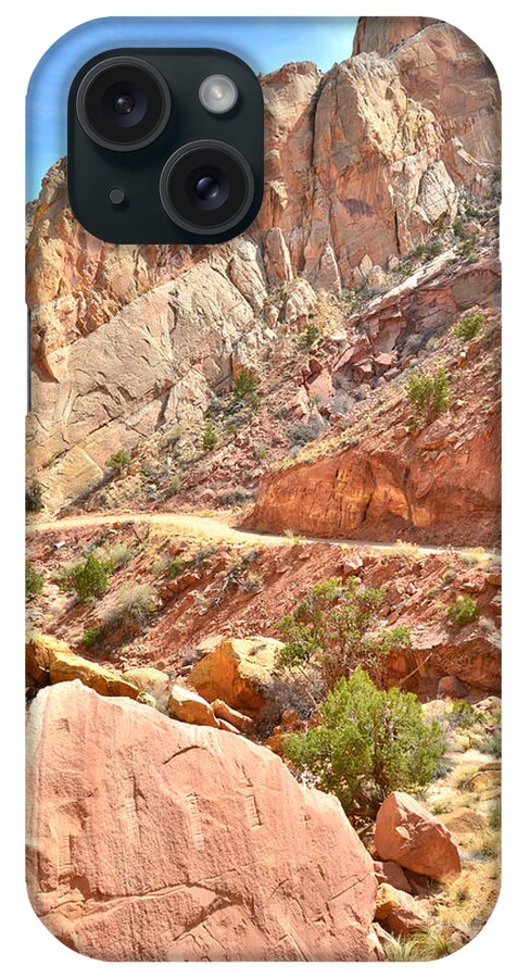 Grand Staircase Escalante National Monument iPhone Case featuring the photograph Burr Trail Road #42 by Ray Mathis