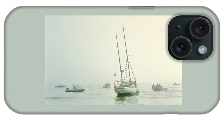 Sailboat iPhone Case featuring the photograph 4373 by Peter Holme III