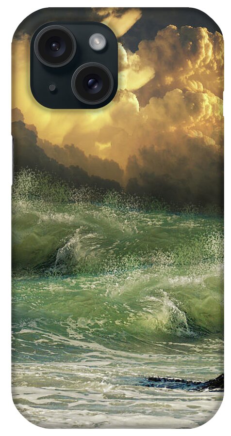 Sky Clouds iPhone Case featuring the photograph 4449 by Peter Holme III