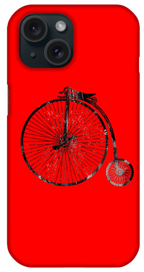 Bicycle iPhone Case featuring the mixed media Bicycle Collection #5 by Marvin Blaine
