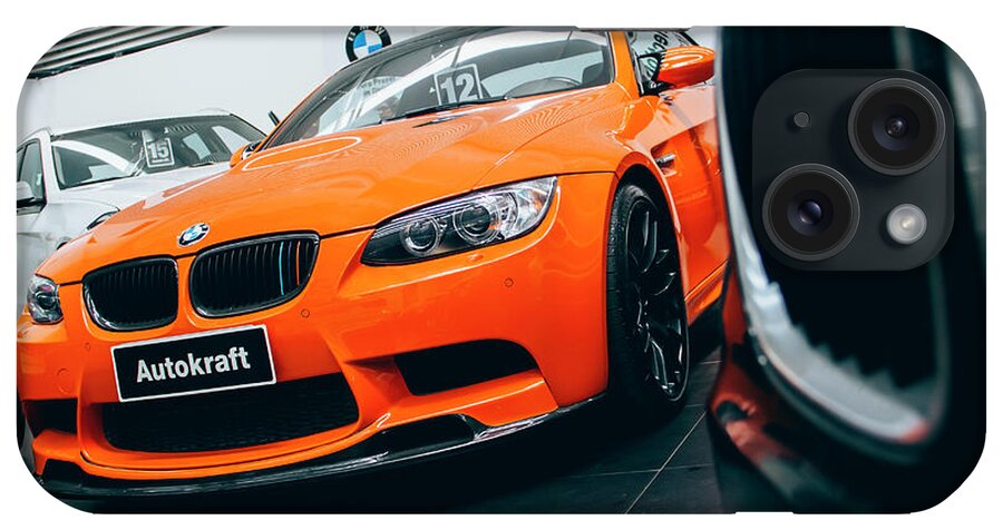 Bmw M3 iPhone Case featuring the photograph Bmw M3 #5 by Jackie Russo