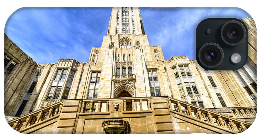 Cathedral Of Learning iPhone Case featuring the photograph Cathedral of Learning #7 by Thomas R Fletcher