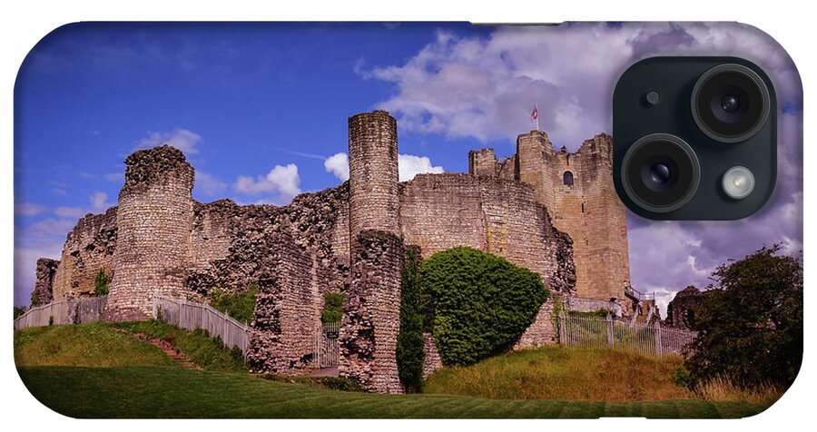 Building iPhone Case featuring the photograph Conisbrough castle ruins #5 by Robert Chlopas