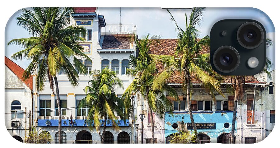 Architecture iPhone Case featuring the photograph Dutch Colonial Buildings In Old Town Of Jakarta Indonesia #5 by JM Travel Photography