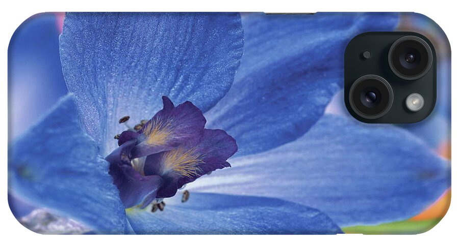 Flower iPhone Case featuring the digital art Flower #5 by Maye Loeser