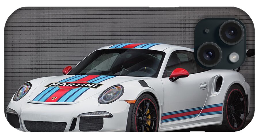Cars iPhone Case featuring the photograph #Martini #Porsche 911 #GT3RS #Print #5 by ItzKirb Photography