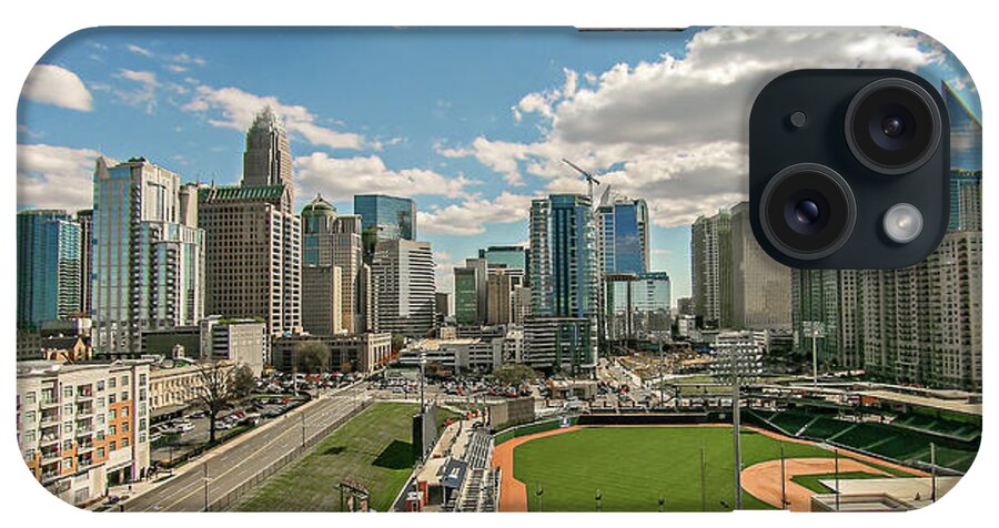 View iPhone Case featuring the photograph Sunny Day In Charlotte North Carolina #5 by Alex Grichenko