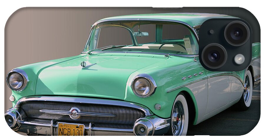 1957 iPhone Case featuring the photograph 57 Buick Estate Wagon by Bill Dutting