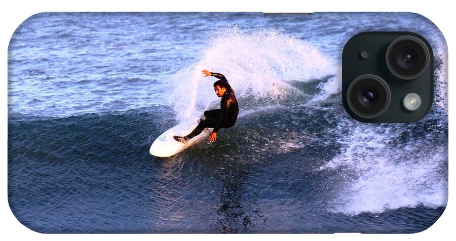 Surfing iPhone Case featuring the photograph Action images by Donn Ingemie
