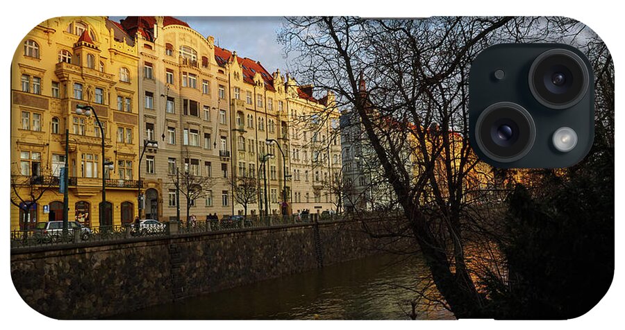 Finland iPhone Case featuring the photograph By the Vltava. Prague spring 2017 #6 by Jouko Lehto