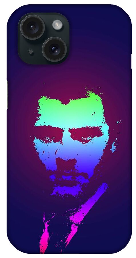 Man iPhone Case featuring the painting Portrait of a Young Man #6 by Celestial Images