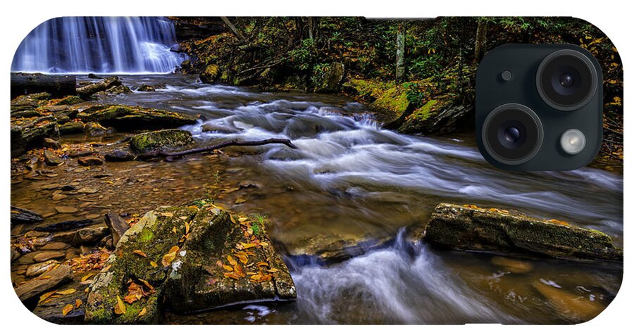 Holly River State Park iPhone Case featuring the photograph Upper Falls Holly River #6 by Thomas R Fletcher