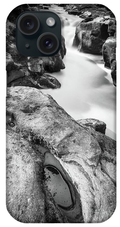 Abbey iPhone 15 Case featuring the photograph Waterfall on The River Wharfe #6 by Mariusz Talarek