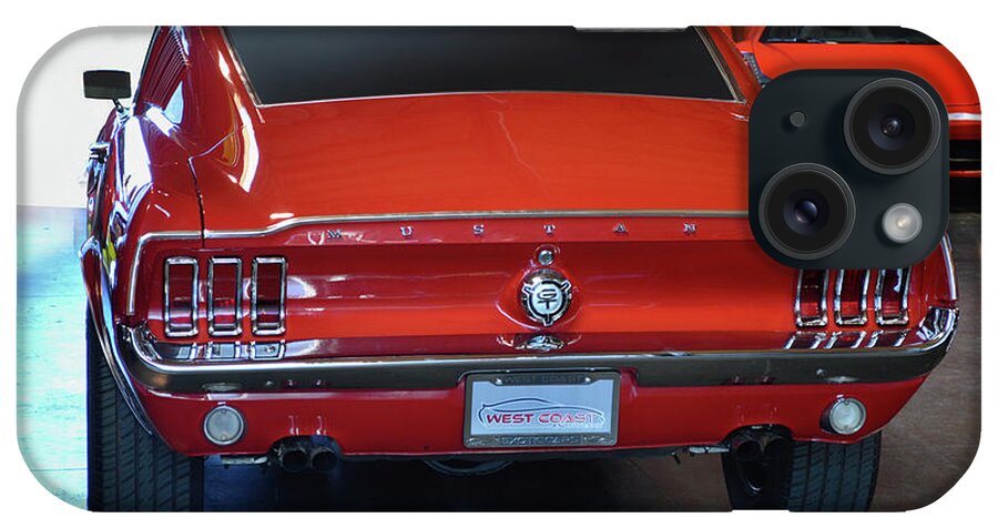 Ford iPhone Case featuring the photograph 67 Mustang G T FB by Bill Dutting