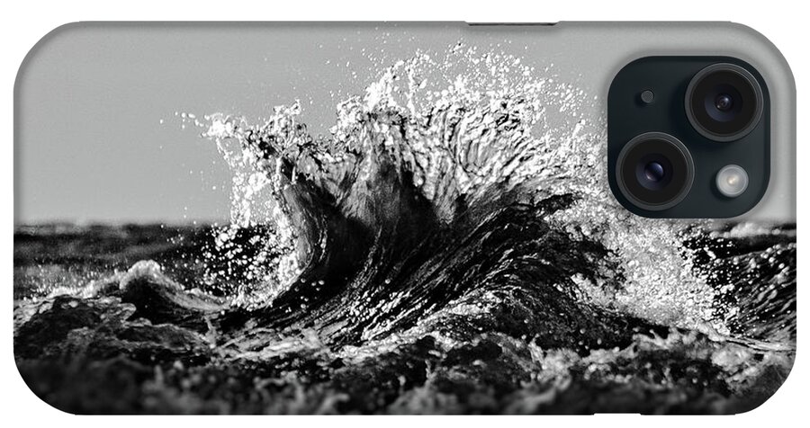 Lake Erie iPhone Case featuring the photograph Lake Erie Waves #7 by Dave Niedbala