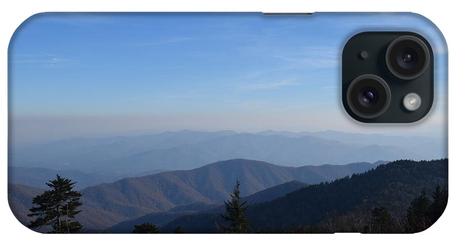 Smoky iPhone Case featuring the photograph Smoky Mountains #7 by Curtis Krusie