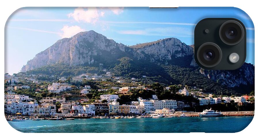 Amalfi Coast iPhone Case featuring the photograph Capri #10 by Donn Ingemie