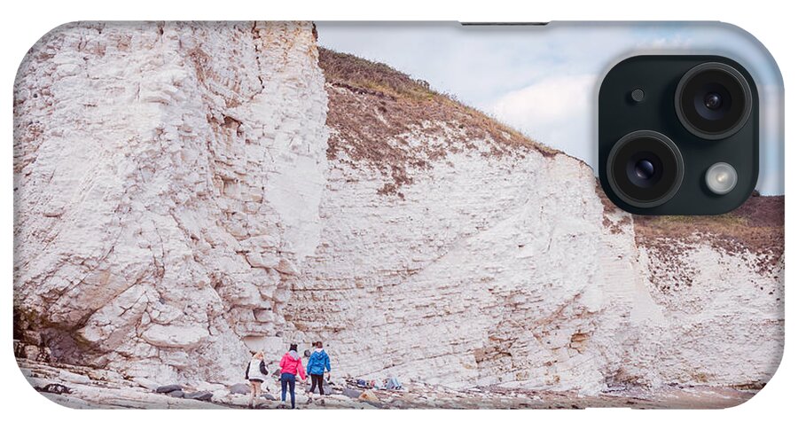 Cliffs iPhone Case featuring the photograph Flamborough Head, North Yorkshire, UK #8 by Mariusz Talarek