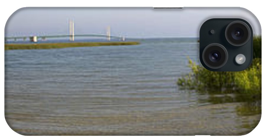 Mackinaw iPhone Case featuring the photograph Mackinac Bridge #4 by Tara Lynn