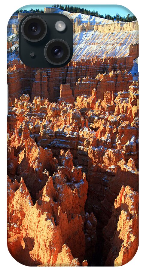Bryce iPhone Case featuring the photograph Sunset point in Bryce Canyon #8 by Pierre Leclerc Photography