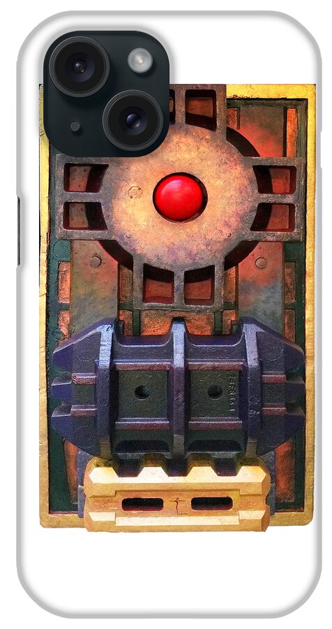  iPhone Case featuring the painting . #65 by James Lanigan Thompson MFA