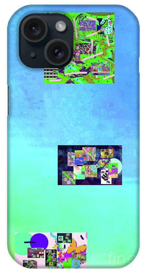 Walter Paul Bebirian iPhone Case featuring the digital art 9-12-2015habcdefghijklmn by Walter Paul Bebirian