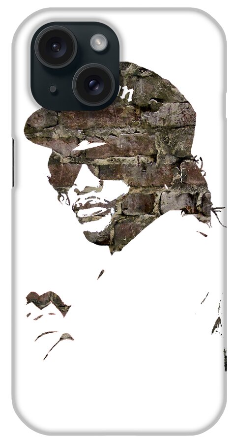 Eazy E iPhone Case featuring the mixed media Eazy E Straight Outta Compton #8 by Marvin Blaine