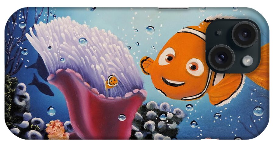 Nemo iPhone Case featuring the painting A Birthday Wish by Dianna Lewis