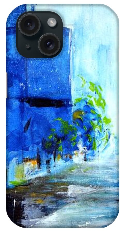Art iPhone Case featuring the painting A Break In The Storm by Jack Diamond