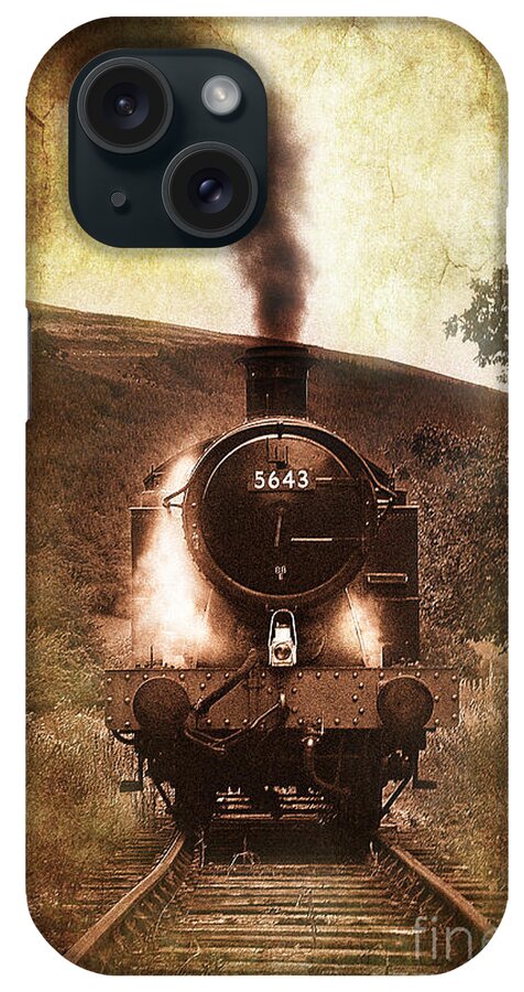 Train iPhone Case featuring the photograph A Bygone Era by Meirion Matthias