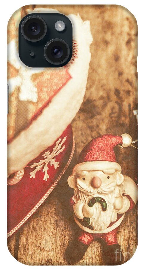 Christmas iPhone Case featuring the photograph A clause for a Merry Christmas by Jorgo Photography