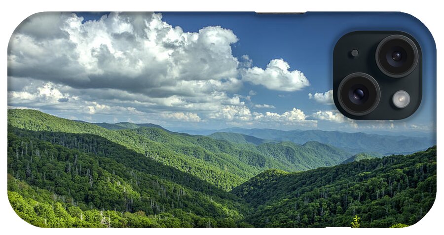 Reid Callaway A Clear Day iPhone Case featuring the photograph A Clear Day Great Smoky Mountains Art by Reid Callaway