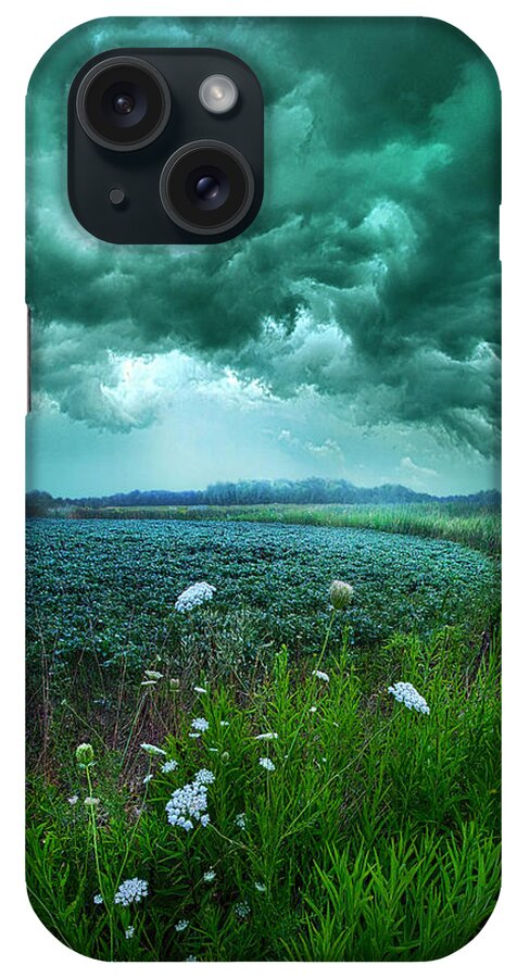 Storm iPhone Case featuring the photograph A Dark Day by Phil Koch