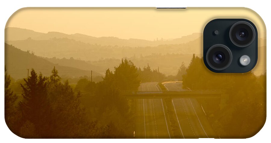 Sun iPhone Case featuring the photograph A Different Sunset by Stelios Kleanthous