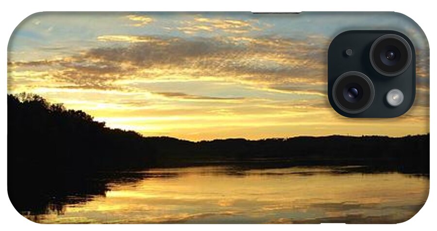 River iPhone Case featuring the photograph A Fitting End by Bruce Bley