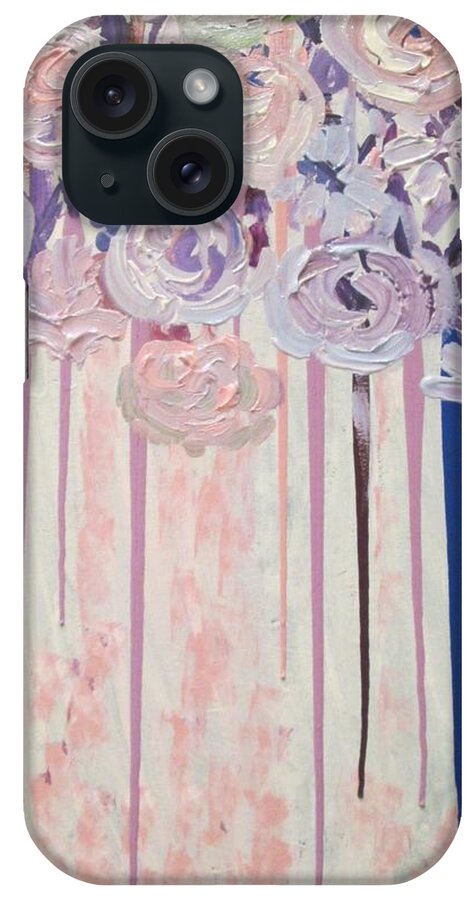 Flowers iPhone Case featuring the painting A Floral Point by Jennylynd James