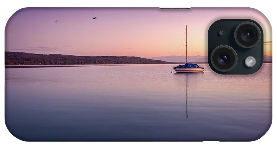Ammersee iPhone Case featuring the photograph A Fragile Moment by Hannes Cmarits