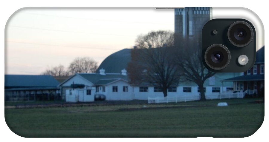 Amish iPhone Case featuring the photograph A Glorious Amish Evening by Christine Clark