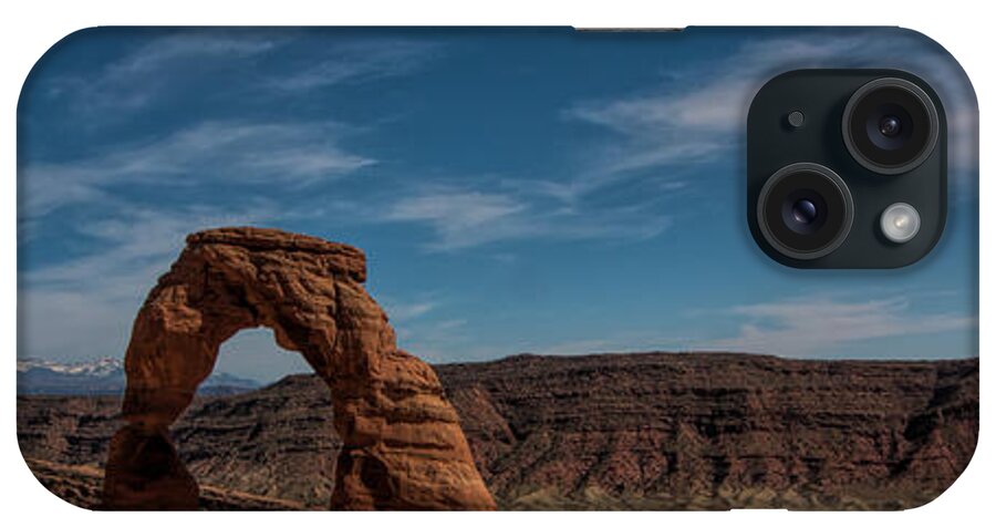 Delicate Arch iPhone Case featuring the photograph A Great Arch by Jonathan Davison