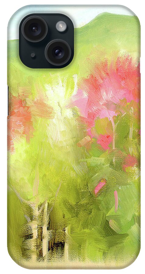 Nature iPhone Case featuring the painting A Mood of Good by Catherine Twomey