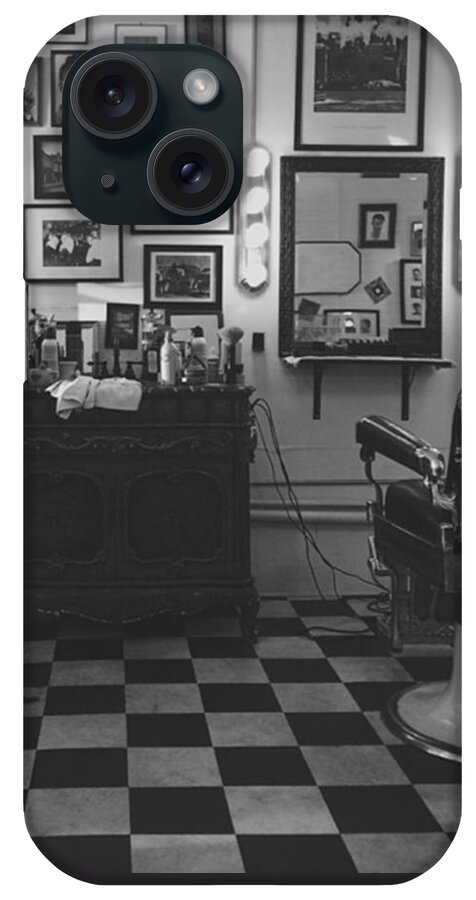Shave iPhone Case featuring the photograph The Proper Barbershop by Sean Meier