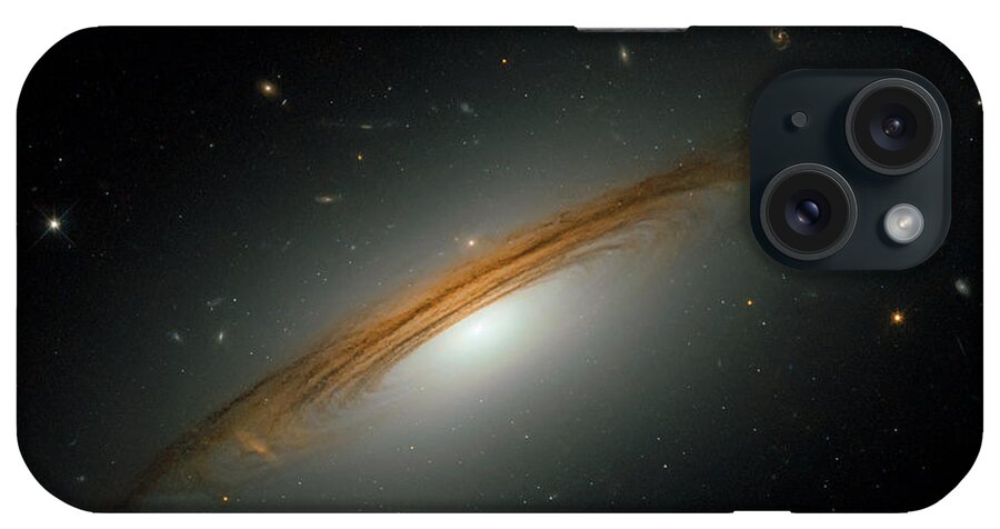 Galaxy iPhone Case featuring the photograph Fastest spinning galaxy by Nicholas Burningham