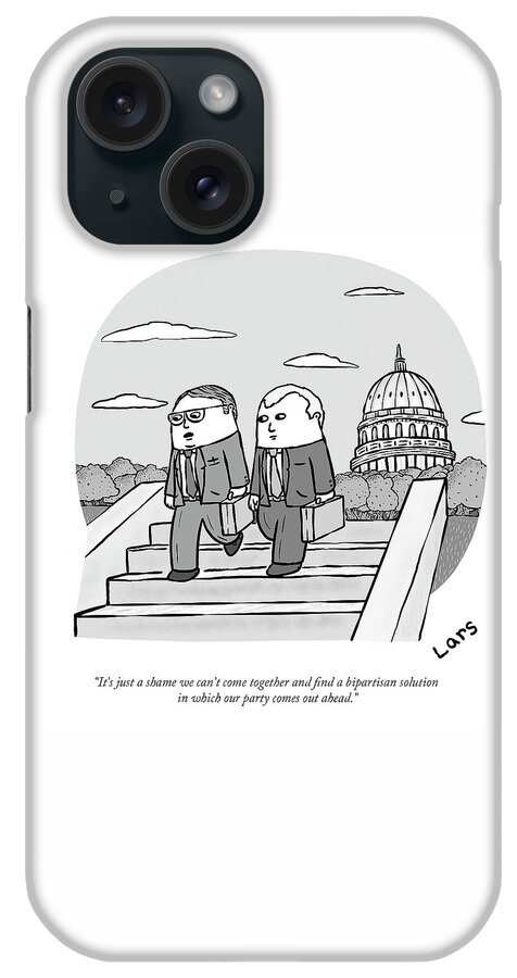 A Bipartisan Solution In Which Our Party Comes Out Ahead iPhone Case