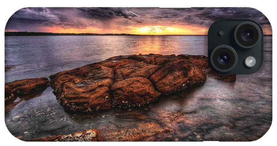 Port Stephens iPhone Case featuring the photograph A Storm Is Brewing by Paul Svensen