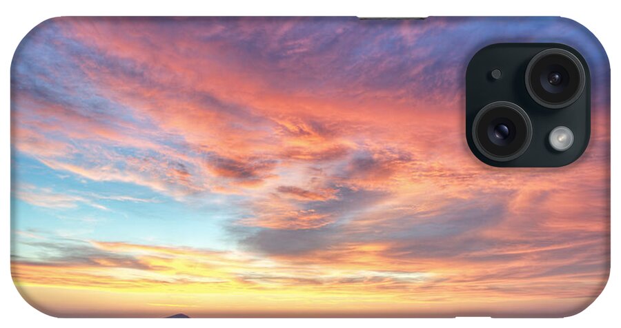 Outdoors iPhone Case featuring the photograph A Sunset Show by Doug Davidson