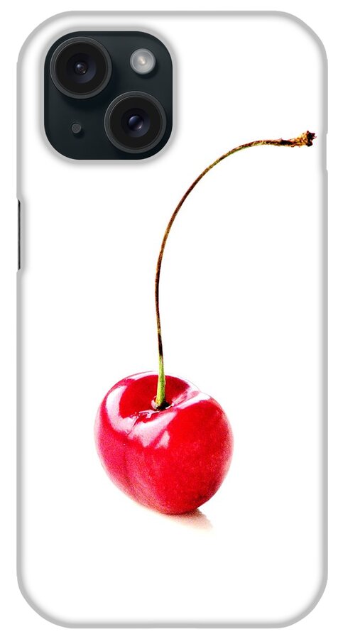Red Cherries iPhone Case featuring the photograph A Sweet Farewell by Angela Davies