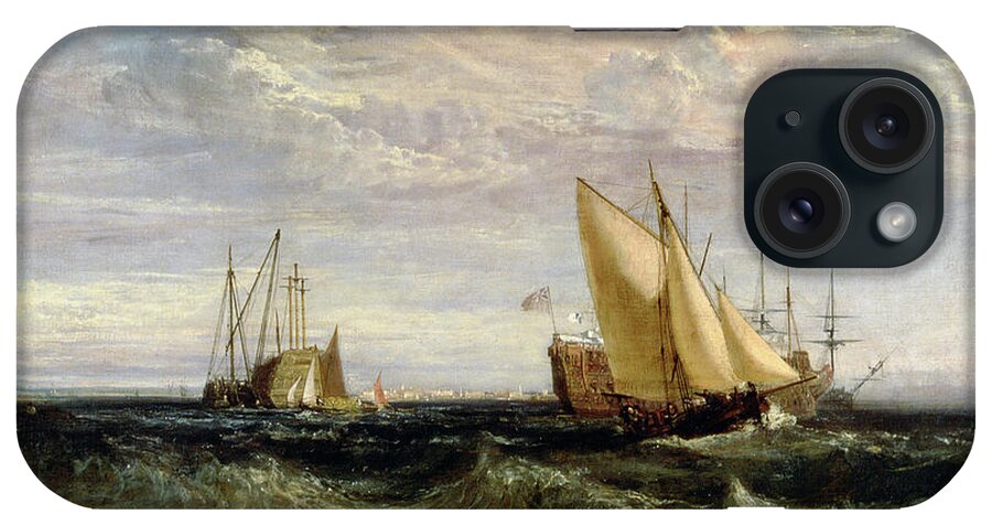 Turner iPhone Case featuring the painting A Windy Day by Joseph Mallord William Turner
