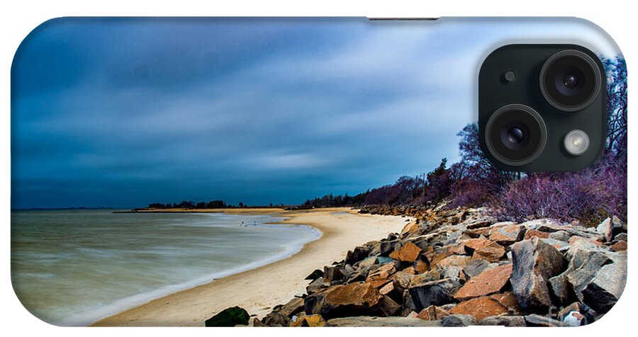 Winter iPhone Case featuring the photograph A Winter's Beach by Jim DeLillo