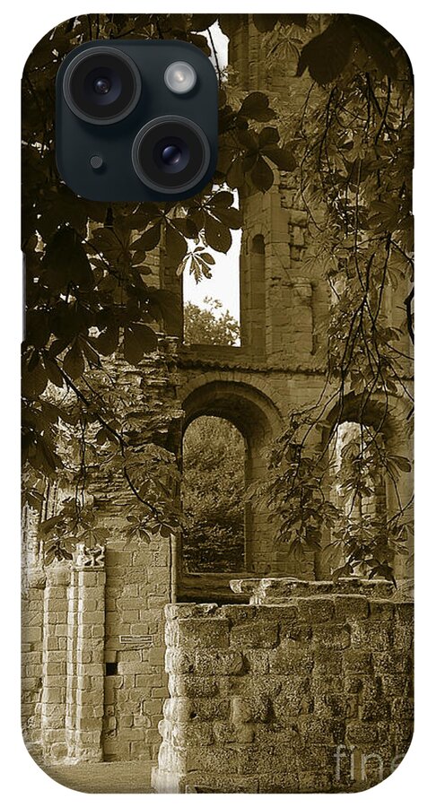 Abbey iPhone 15 Case featuring the photograph Abbey in Kelso. by Elena Perelman